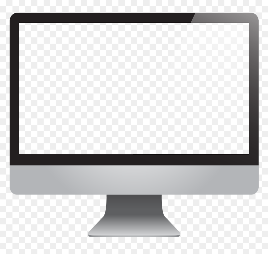 İmac Mockup Png - Transparent Monitor Mockup Png, Png Download - moniter png
