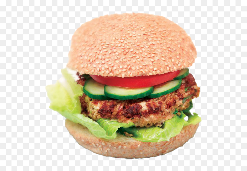 Tofu Burger Png Hd Image - Fast Food, Transparent Png - burger png hd