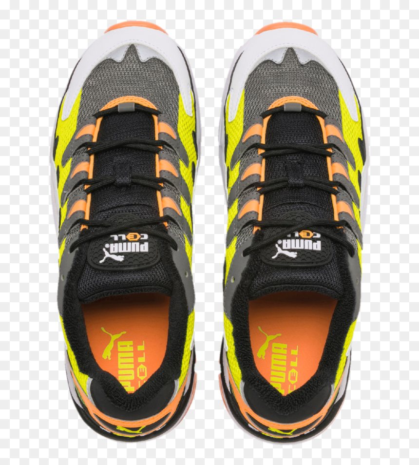 Puma Cell Alien Fluo Orange, HD Png Download - puma shoes png