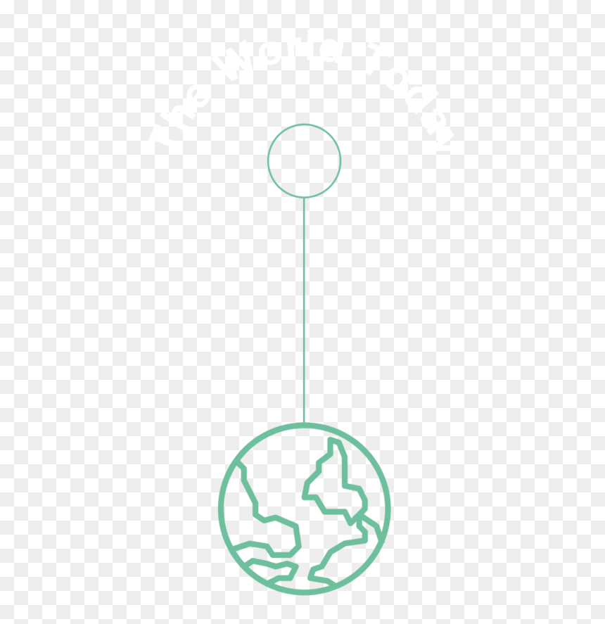 The World Today Globe - Circle, HD Png Download - globe in hand png
