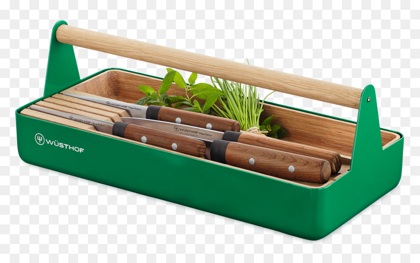 Tool Basket With 4 Pcs - Wüsthof, HD Png Download - vegetable basket png