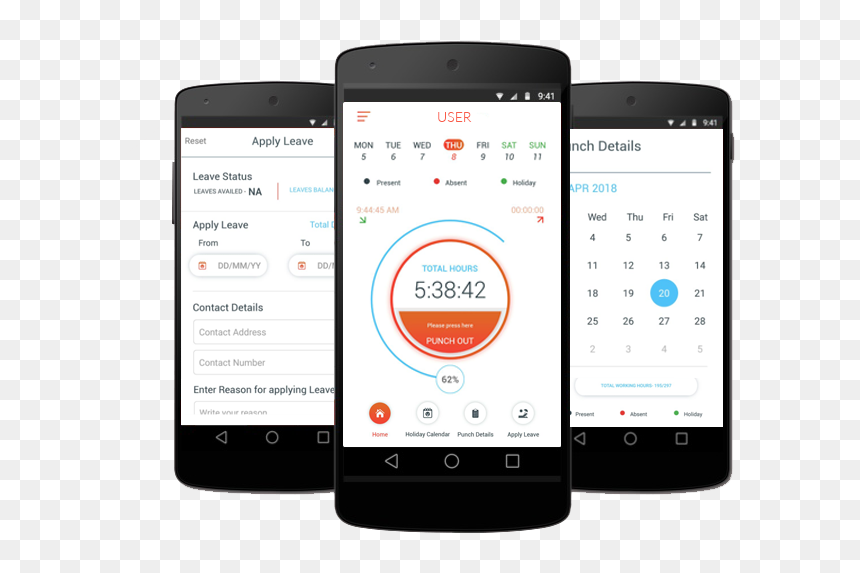 Wifi Attendance App - Attendance App, HD Png Download - chinar leaf png