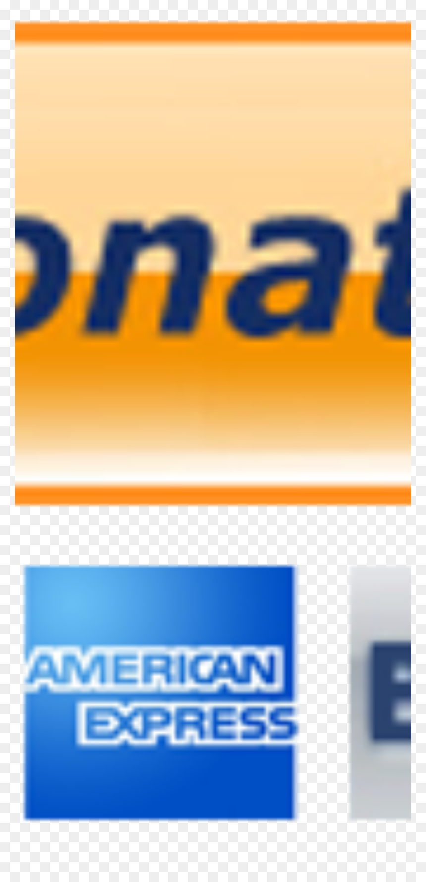 Paypal Donate Button - American Express, HD Png Download - paypal donate button png