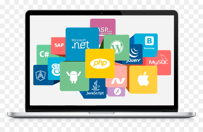 Application Development Sevices - Development Technologies, HD Png Download - web development images png