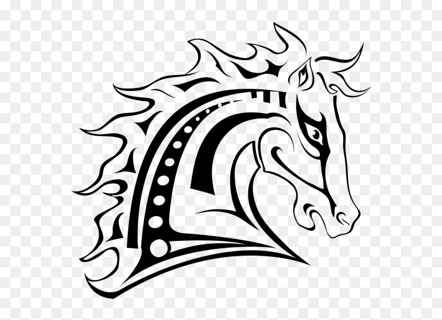 Horse Tattoo Art Png Image Free Download Searchpng - Tattoo Photo Free Download, Transparent Png - tattoo designs for men png