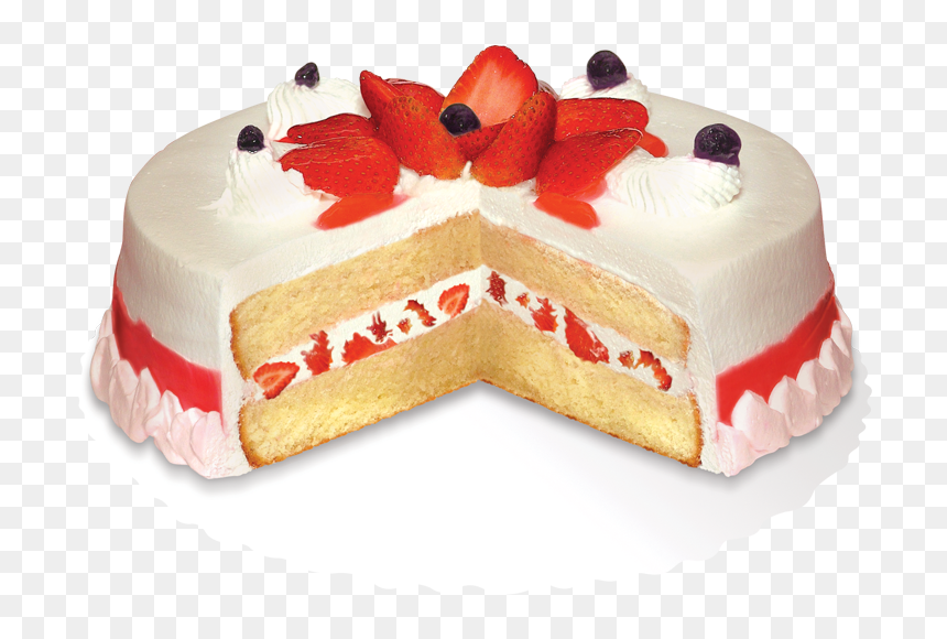 Transparent Fresas Con Crema Png - Pastelería Milano A Domicilio, Png Download - 1st birthday cakes png