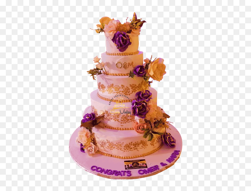 Cake Valley - Wedding Cake, HD Png Download - cack png
