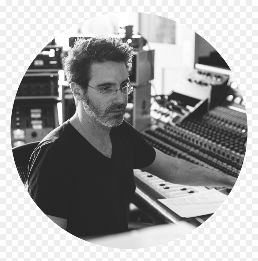 Ryan Hewitt Circle - Monochrome, HD Png Download - french beard png