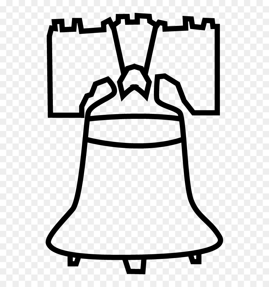 Cartoon Liberty Bell, HD Png Download - liberty bell png
