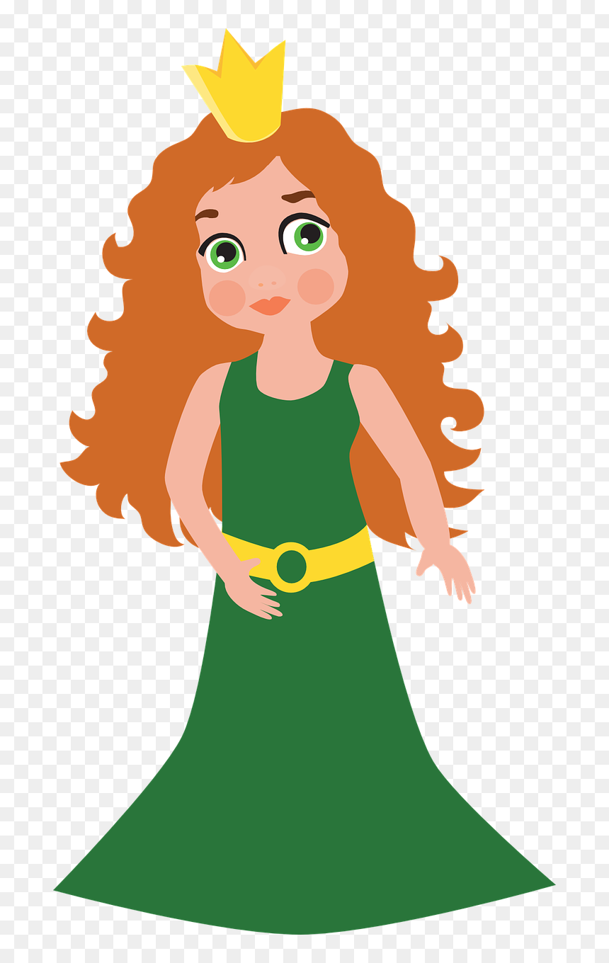Transparent Princess Clip Art - Cute Good Morning Princess, HD Png Download - queen clipart png