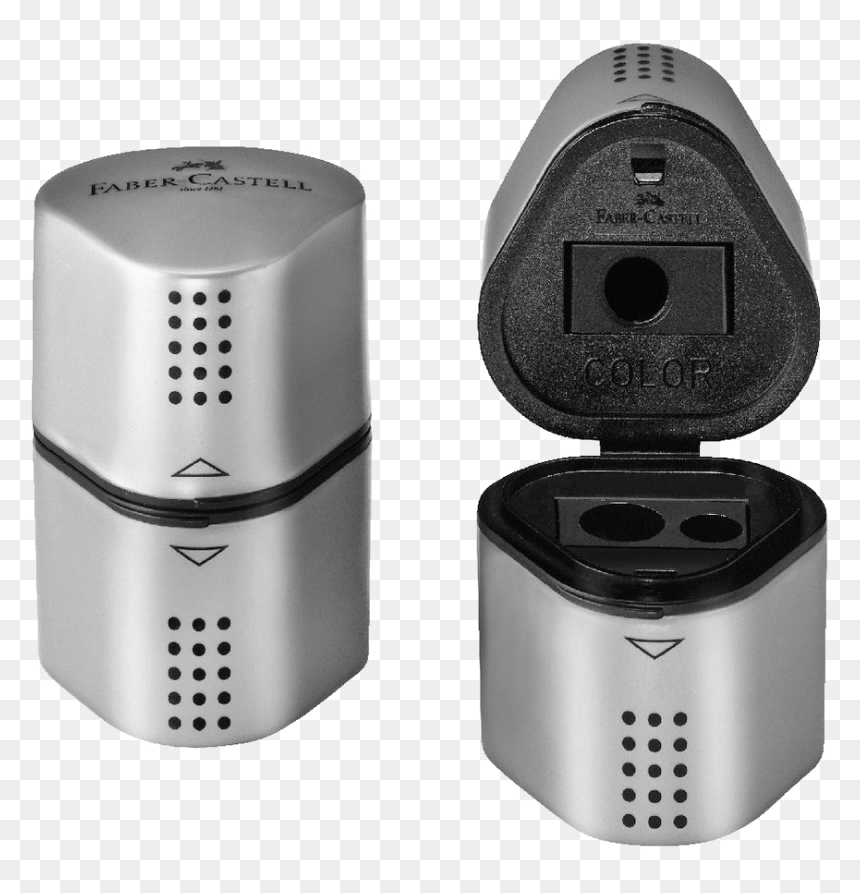 Faber-castell Grip 2001 3 Hole Pencil Sharpener Png - Faber Castell Grip 2001 Sharpener, Transparent Png - sharpener png