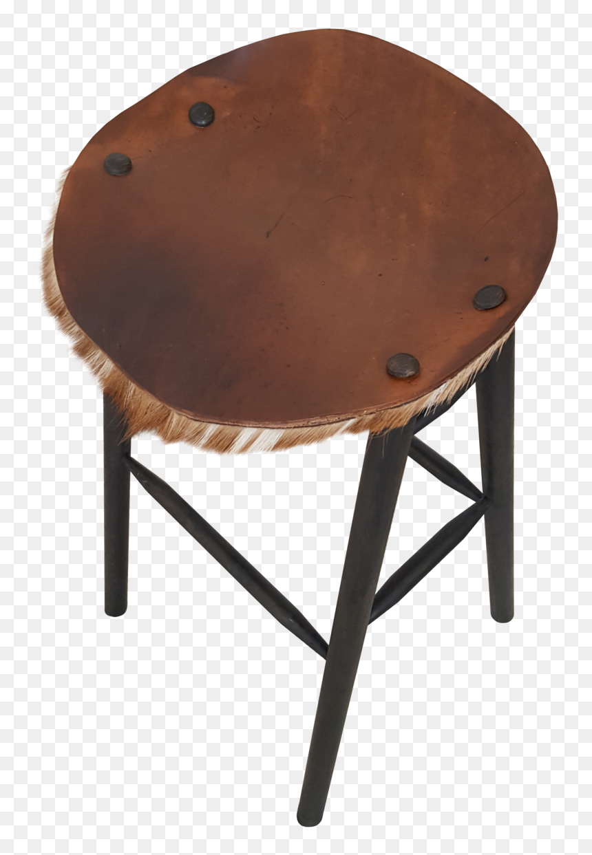 Dark Deer Stool Top - Chair, HD Png Download - chair top png