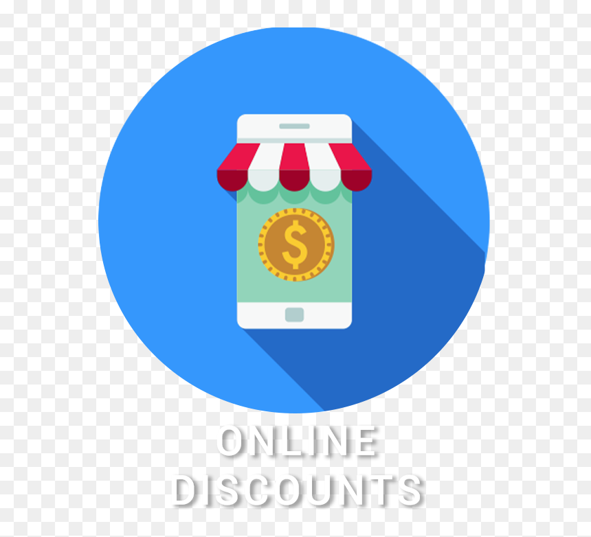 Online Discounts - Emblem, HD Png Download - discounts png