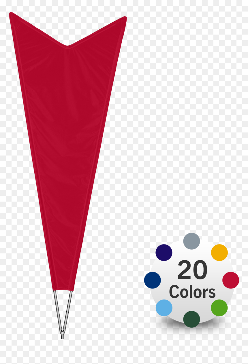Bowflag® Premium Arrow In Stock Colors - Circle, HD Png Download - arrow design png