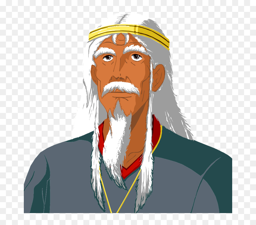 Papa Camayo - Les Mystérieuses Cités D Or Papa, HD Png Download - french beard png