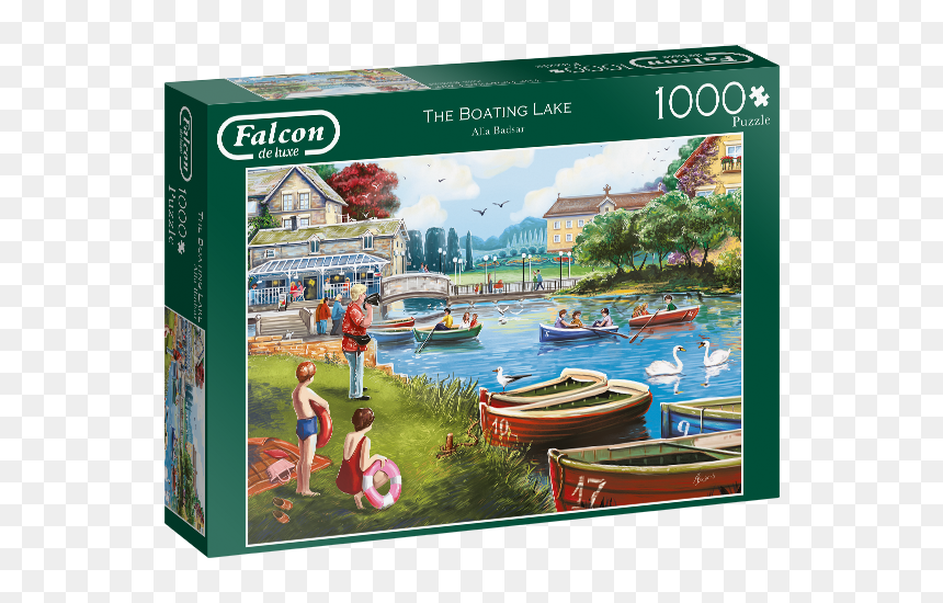 Falcon De Luxe Puzzles 1000, HD Png Download - badal png