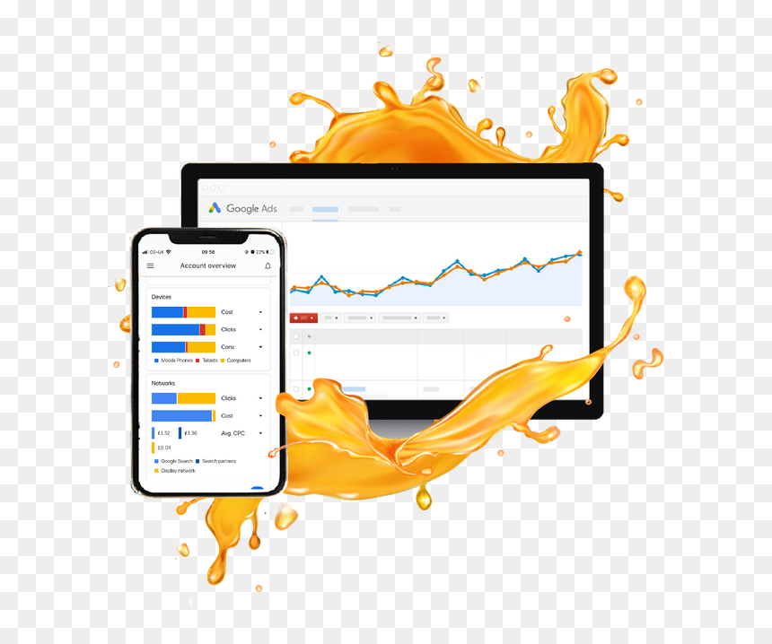 Web Page, HD Png Download - google adwords png