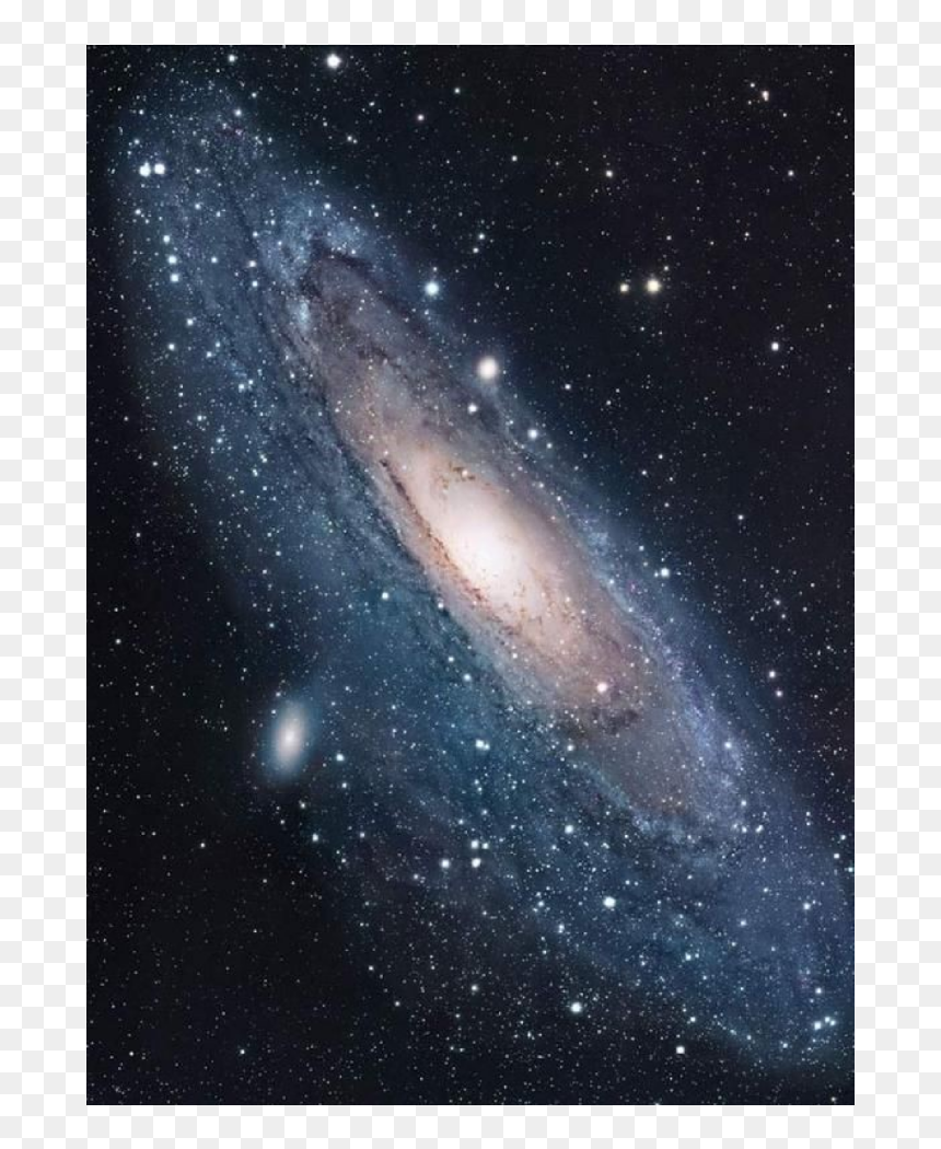 Comet Clipart Galaxy - Andromeda Galaxy, HD Png Download - spiral galaxy png