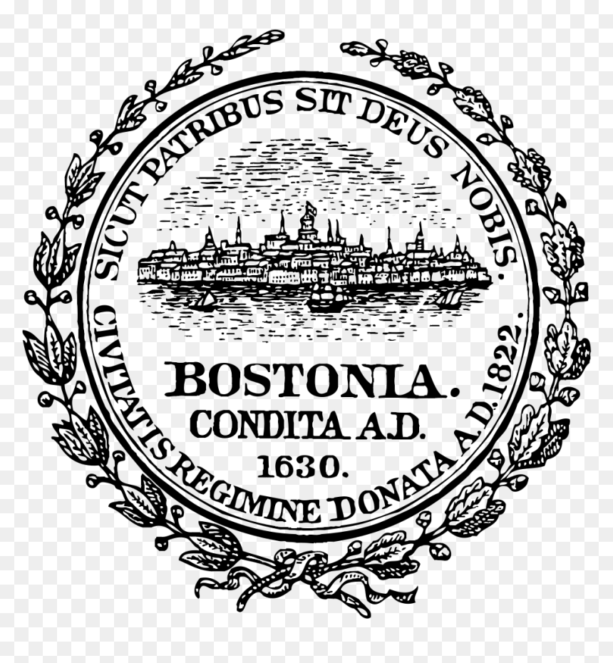 Boston Massachusetts Seal, HD Png Download - boston png