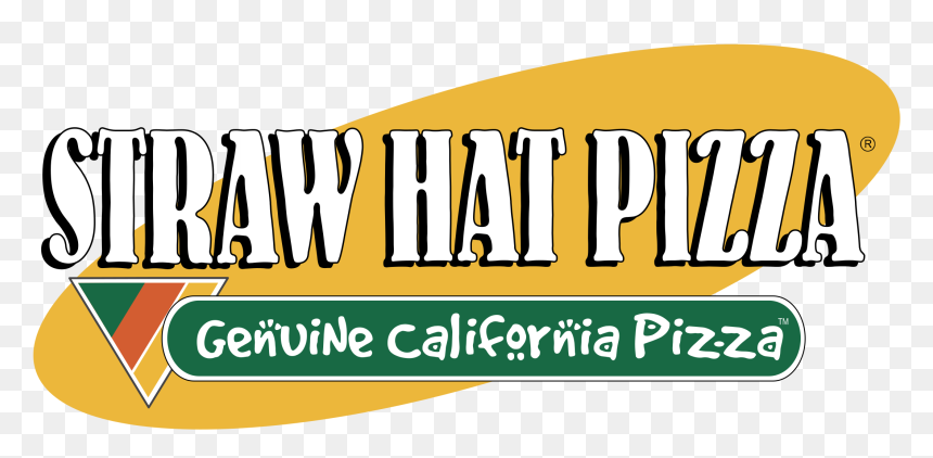 Straw Hat Pizza Logo Png Transparent - Straw Hat Pizza Logo, Png Download - pizza hd png
