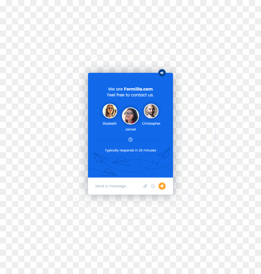 Circle, HD Png Download - live chat png