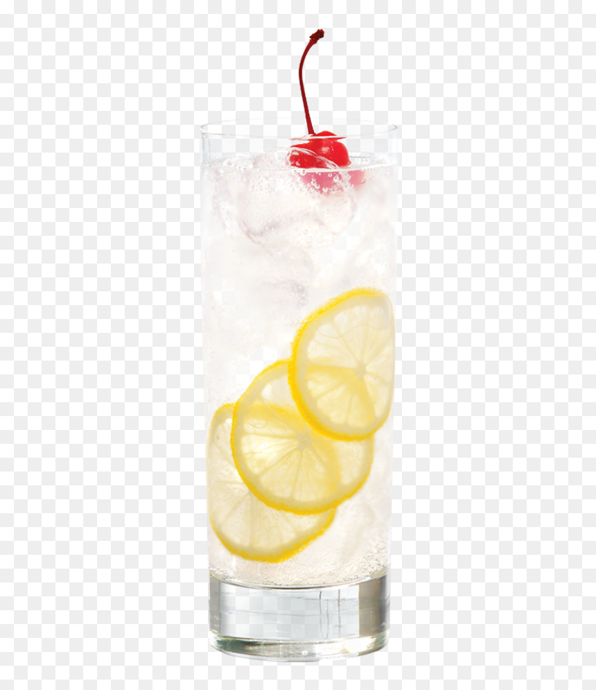Gin Fizz - Rickey, HD Png Download - lemon juice glass png