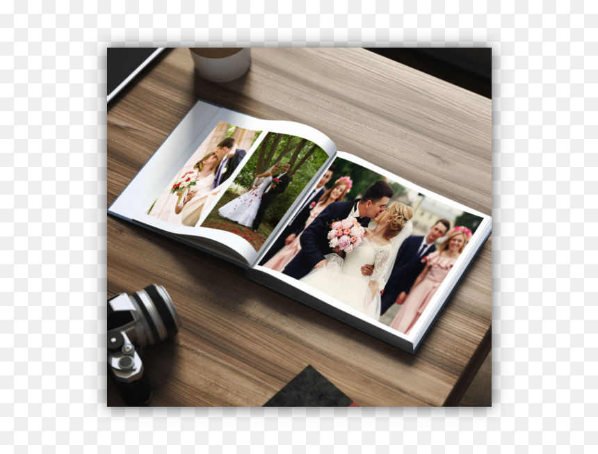 Wedding Photo Album P530d - Photograph, HD Png Download - wedding album png