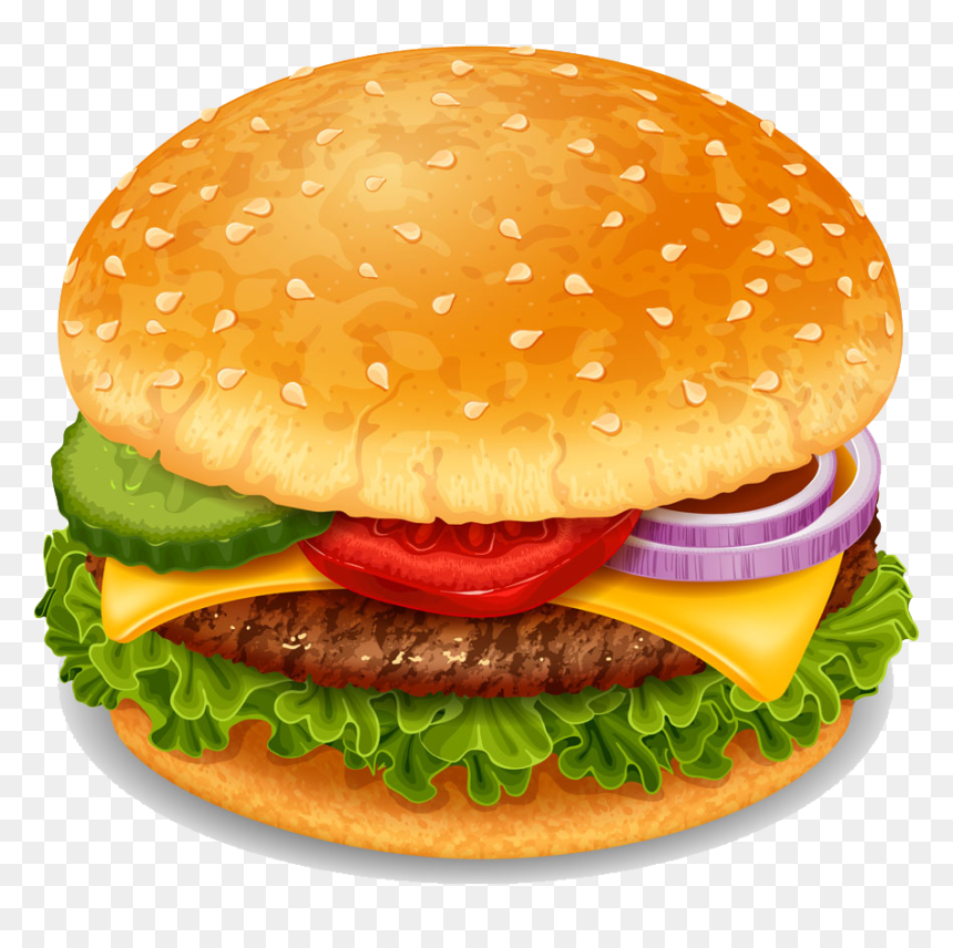 Thumb Image - Vector Stock Hamburger, HD Png Download - burger png hd