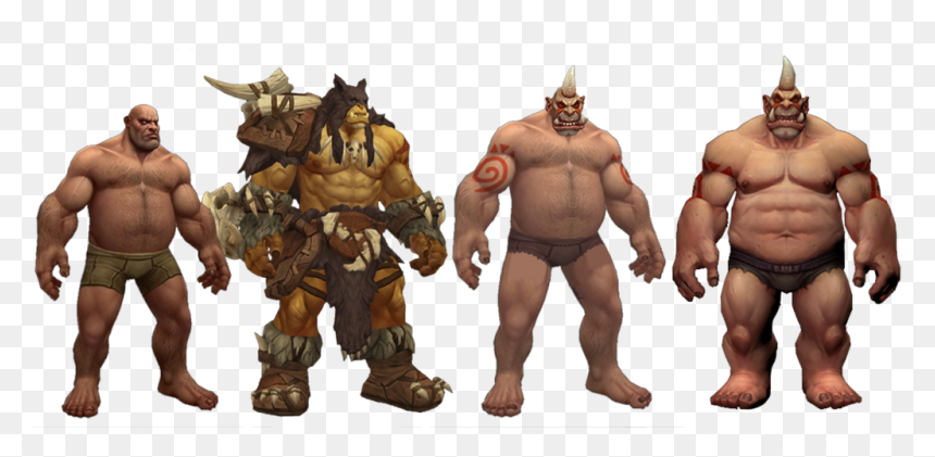 Fits With Ogre Proportions Better - Mok Nathal Allied Race, HD Png Download - ogre png