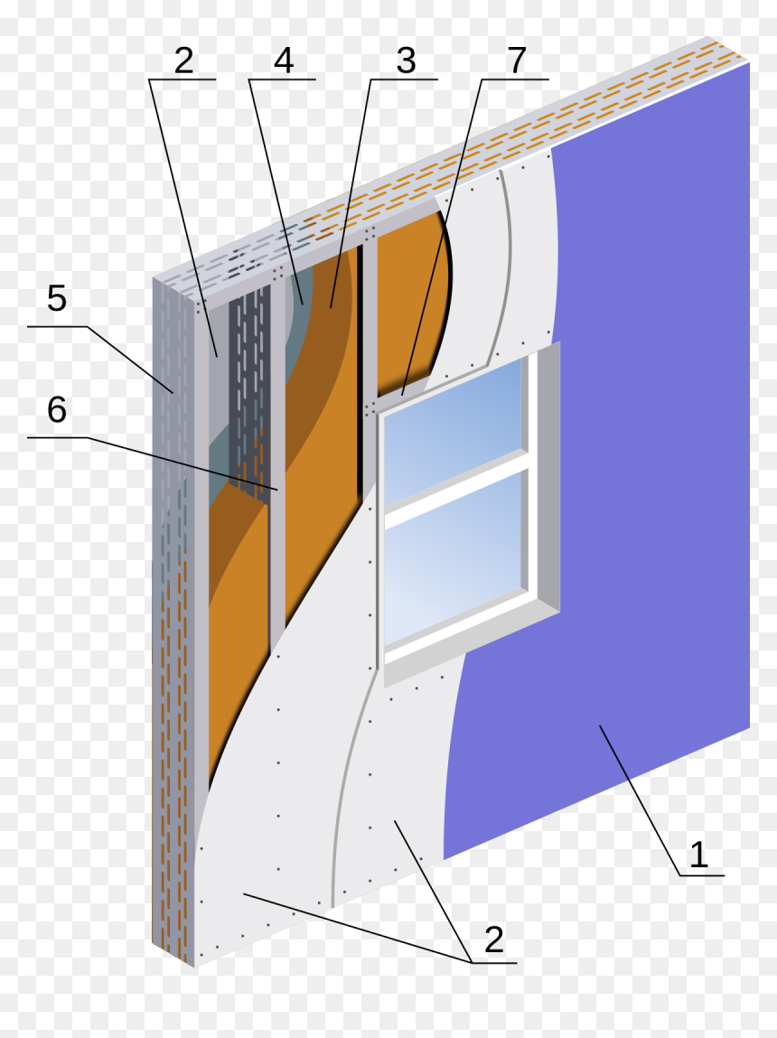 Steel Frame Interior Wall, HD Png Download - wall frame png