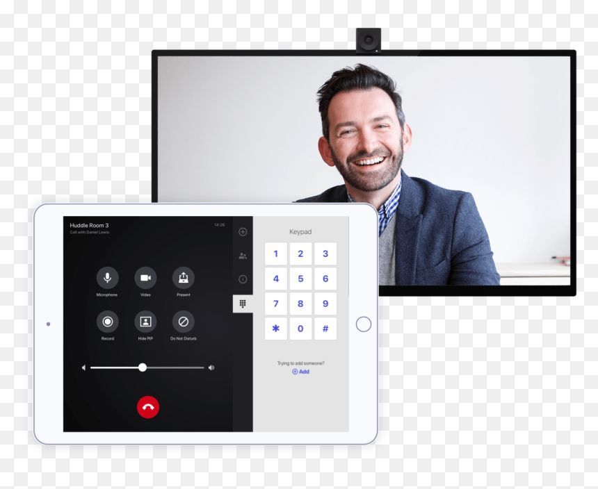 Led-backlit Lcd Display, HD Png Download - enterprise png