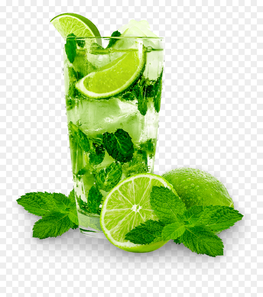 Net Quality, Mojito, Top Full - Mojito Png, Transparent Png - lemon juice glass png
