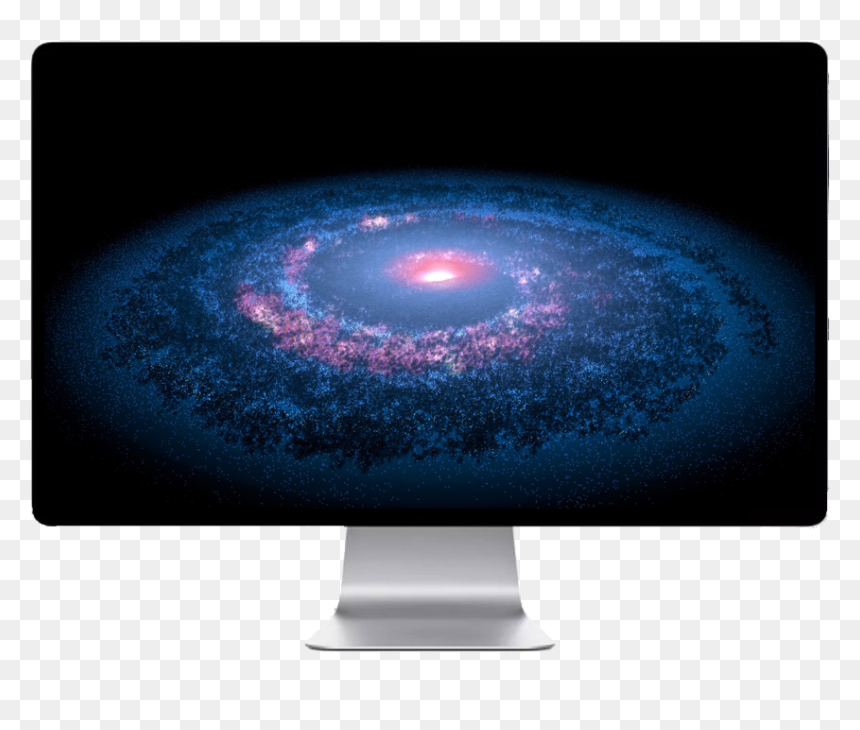 4k Dark Rain, HD Png Download - spiral galaxy png