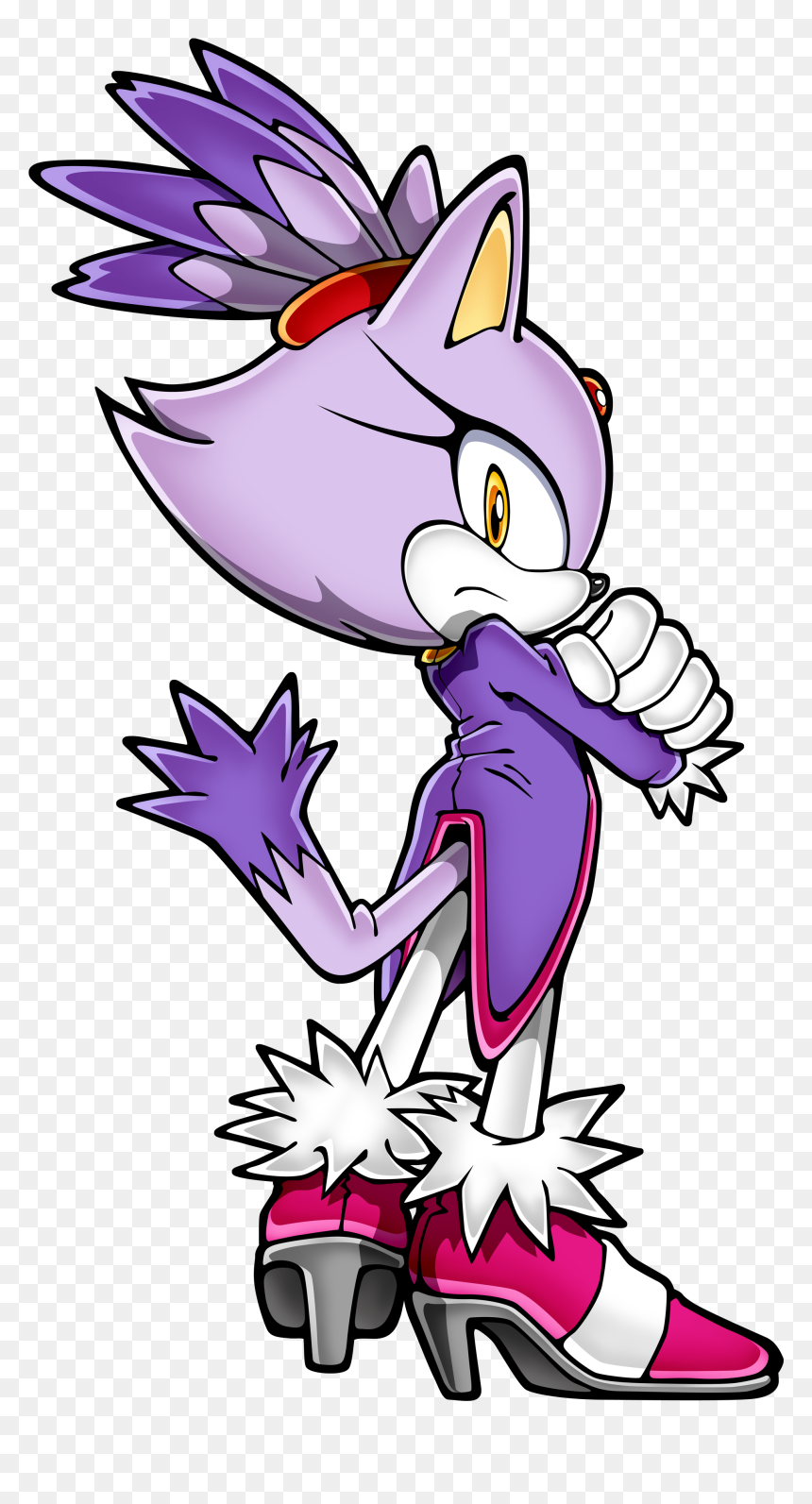 Blaze The Cat, HD Png Download - blaze png