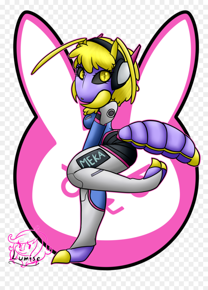Diva Overwatch Png - Overwatch Png Silhouette, Transparent Png - diva png