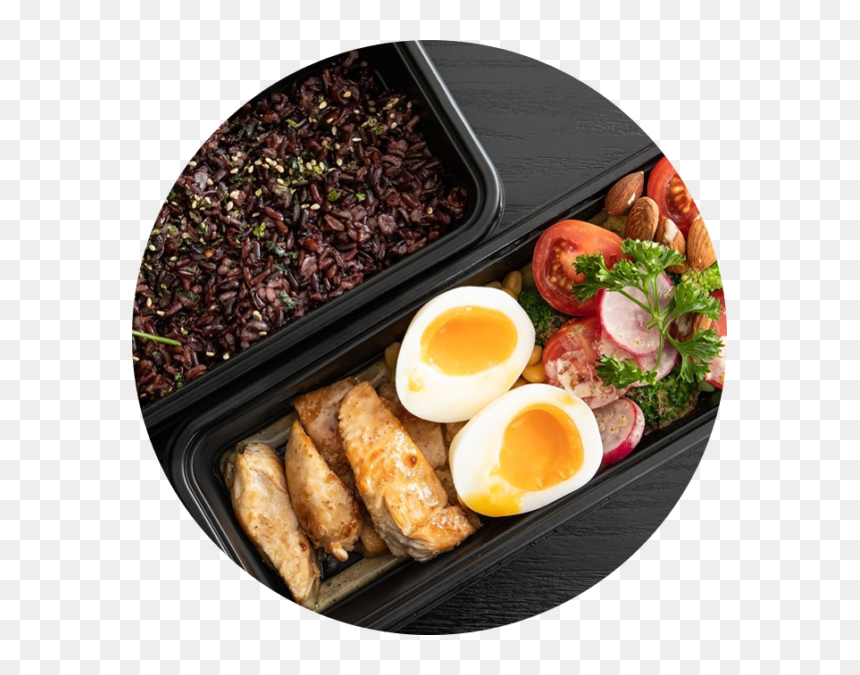 Protein Egg Tomato Rice V2 - Boiled Egg, HD Png Download - egg rice png