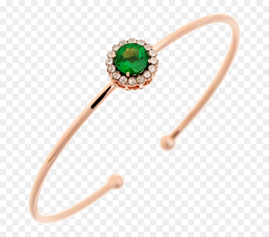 Emerald, HD Png Download - gold bracelet png