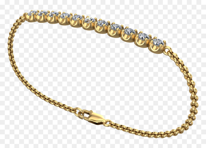 Majoris 18k Gold Bracelet - Chain, HD Png Download - gold bracelet png