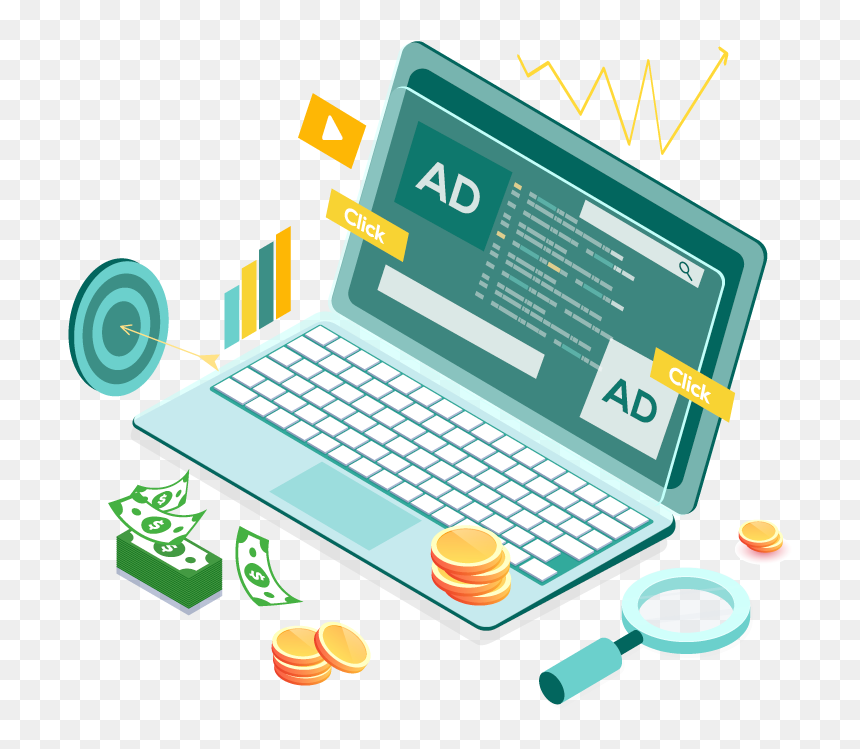 Google Adwords Dubai Vvvv - Personal Computer, HD Png Download - google adwords png