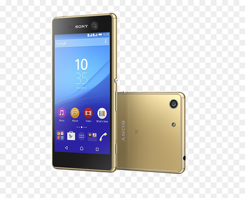 Picture Of Sony Mobile E5663 Xperia M5 Ds Gold - Sony Xperia M5 Gold, HD Png Download - sony mobile png