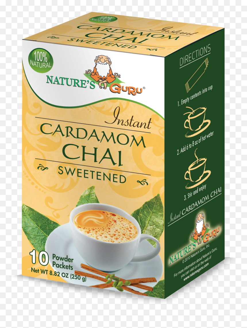 Transparent Chai Png - Nature's Guru, Png Download - lemon tea png