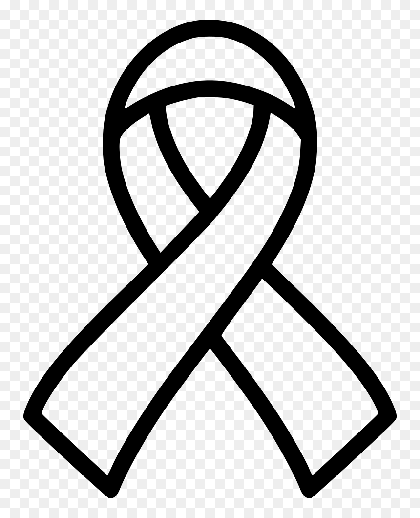 Ribbon Aids Cancer Hiv Solidarity - Awareness Ribbon Vector, HD Png Download - ribbon icon png