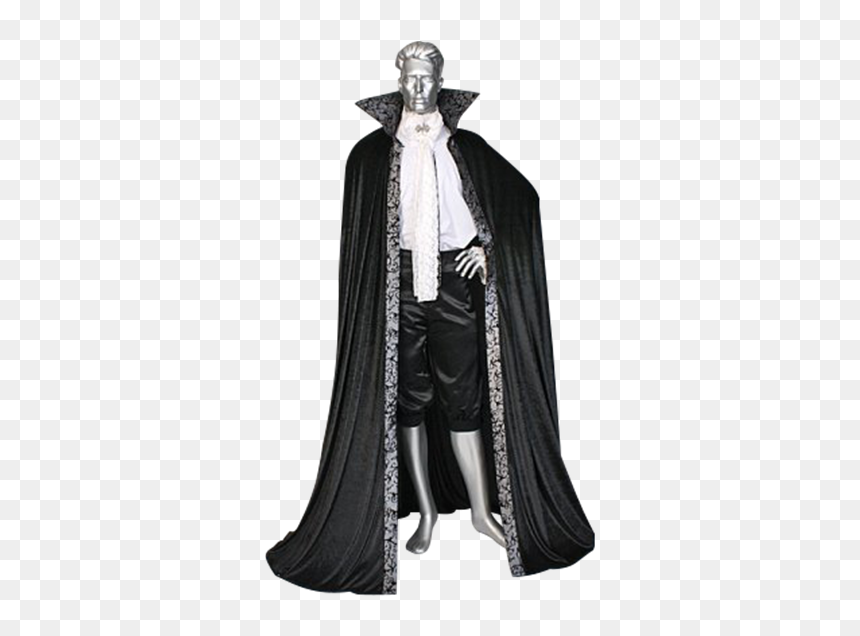 Vampire Cape Png - Black And Silver Cape, Transparent Png - black cape png