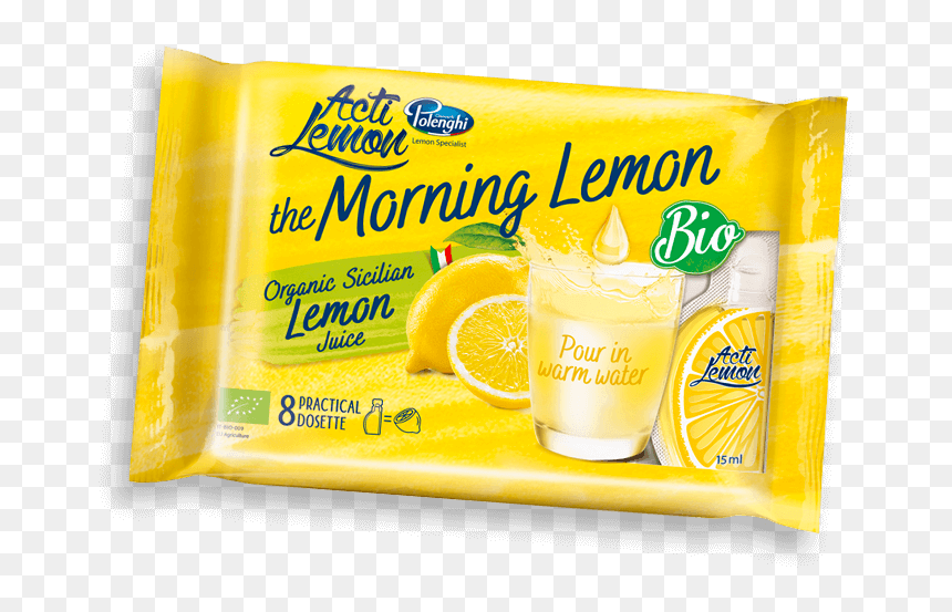 Organic Sicilian Lemon Juice - White Coffee, HD Png Download - lemon juice glass png