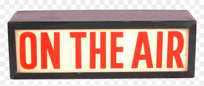 Thumb Image - Air Sign, HD Png Download - on air sign png