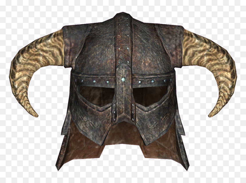 Skyrim Iron Helmet Png, Transparent Png - elder scrolls png