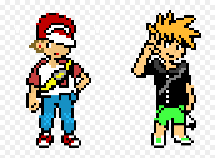 Pokemon Trainer Red And Blue Clipart , Png Download - Pokemon Trainer Red And Blue, Transparent Png - pokemon trainer png