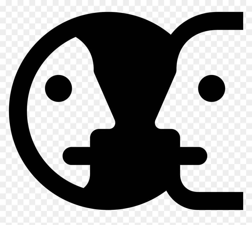 Transparent Icono Persona Png - Looking In The Mirror Icon, Png Download - person looking png