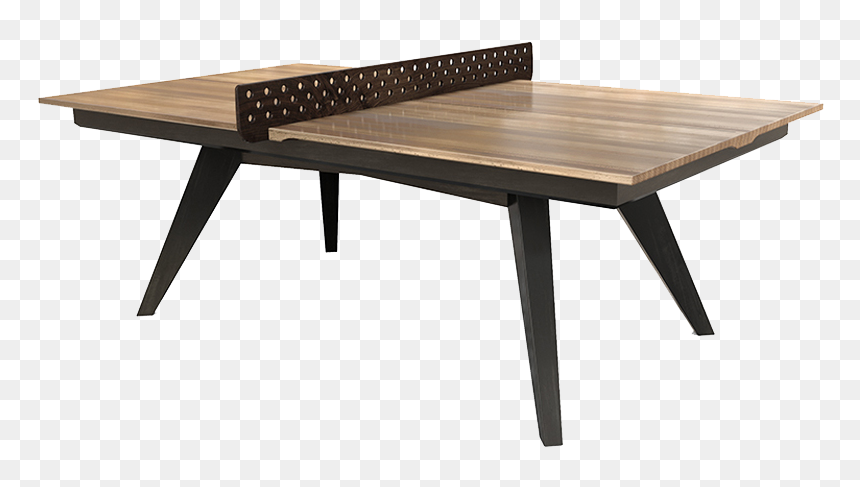 Wooden Table Tennis Table, HD Png Download - table tennis png
