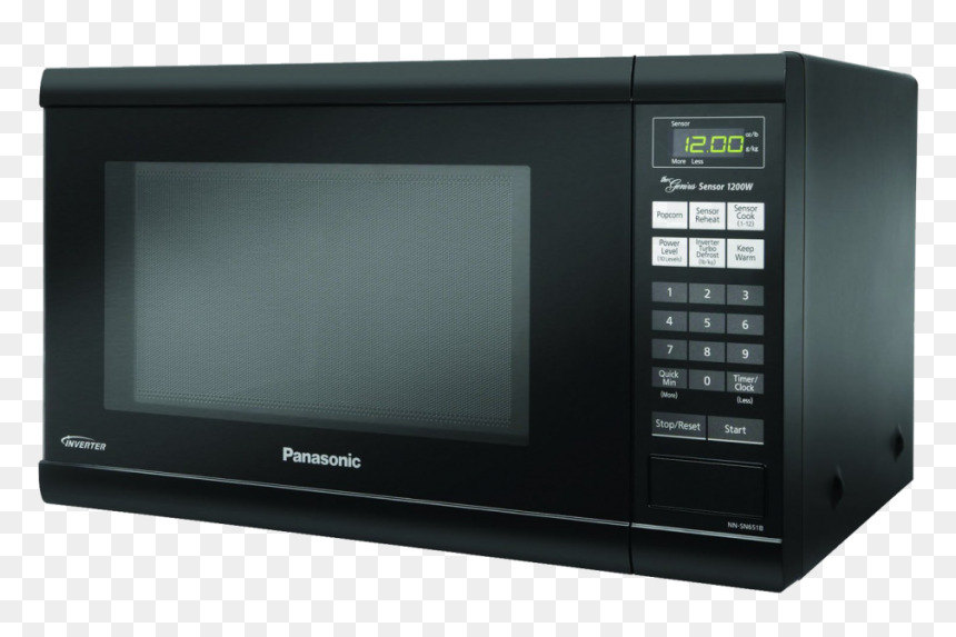 Panasonic Microwave Oven Transparent - Microwave Oven, HD Png Download - micro oven png